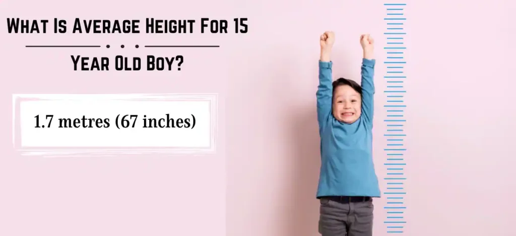 average height for 15 year old boy