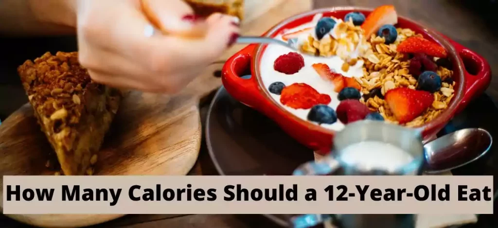 how many calories should a 12 year old eat