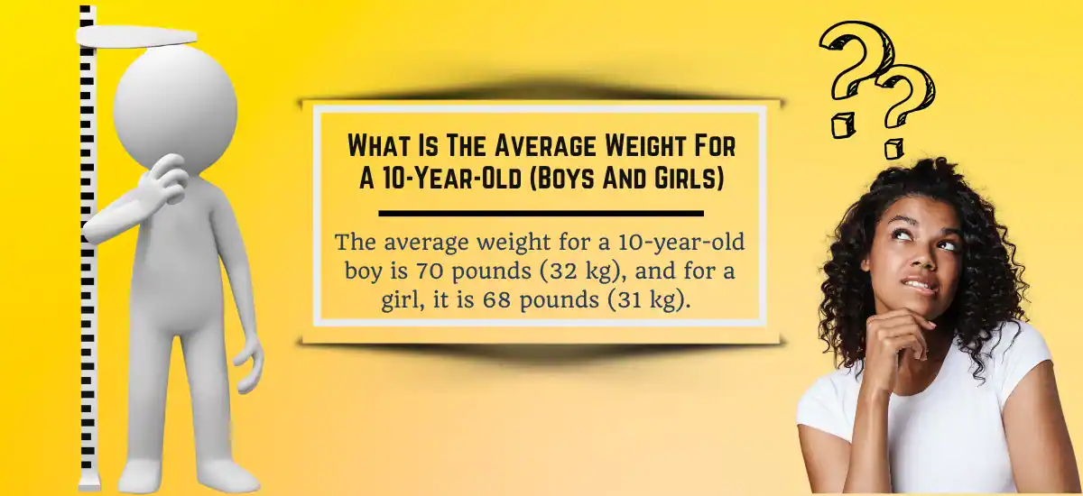what is the average weight for a 10 year old