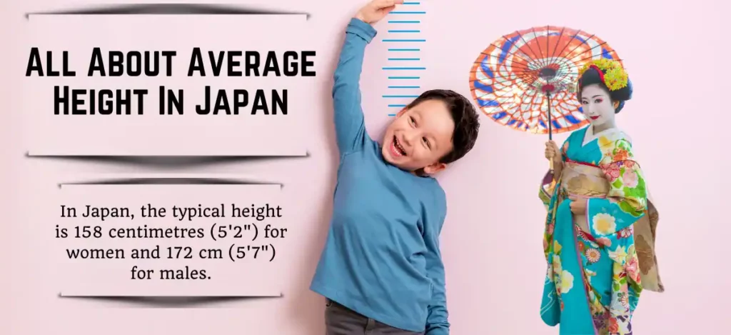 average height in japan