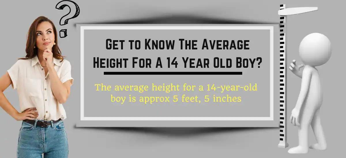 average height for 14 year old boy