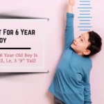 average height for 6 year old boy